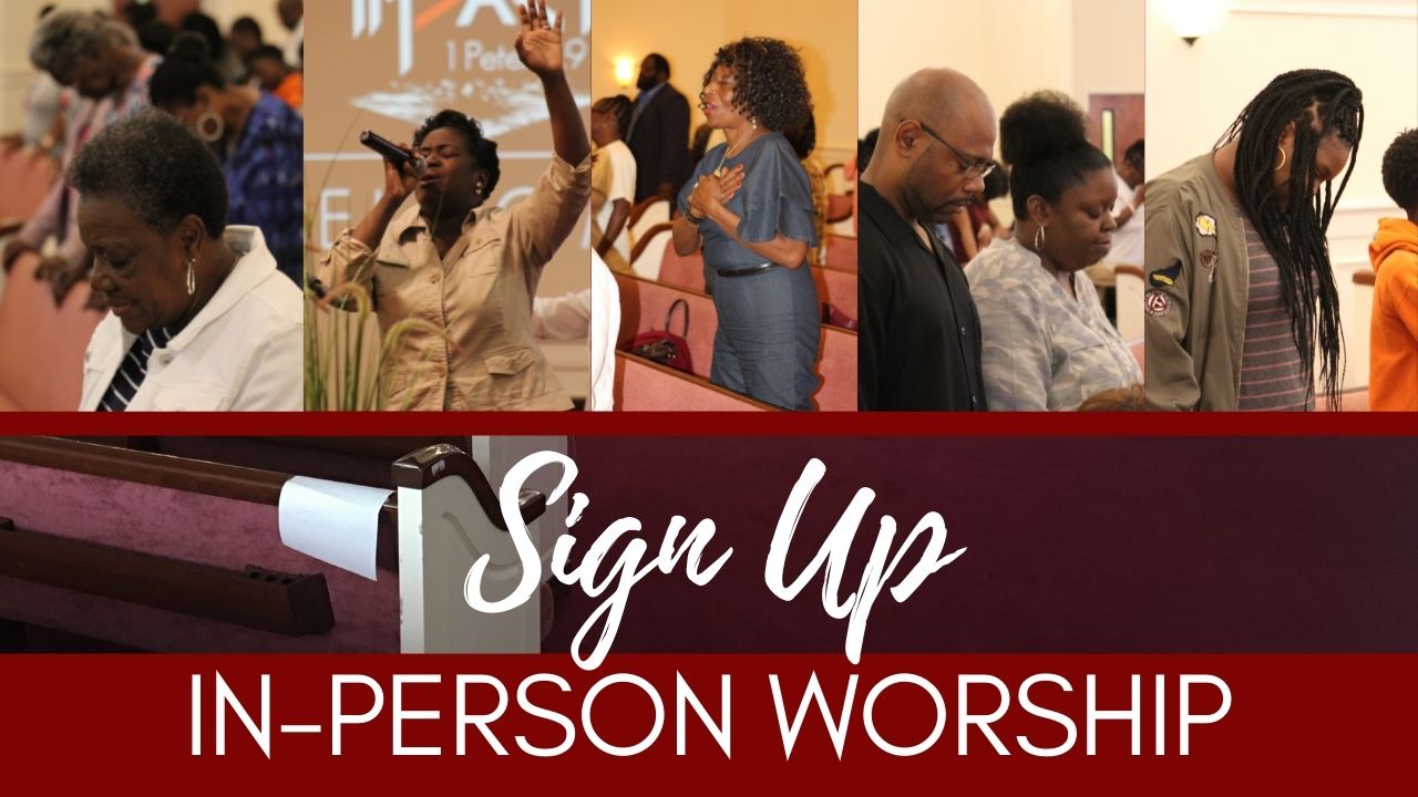 In-Person Worship is Available